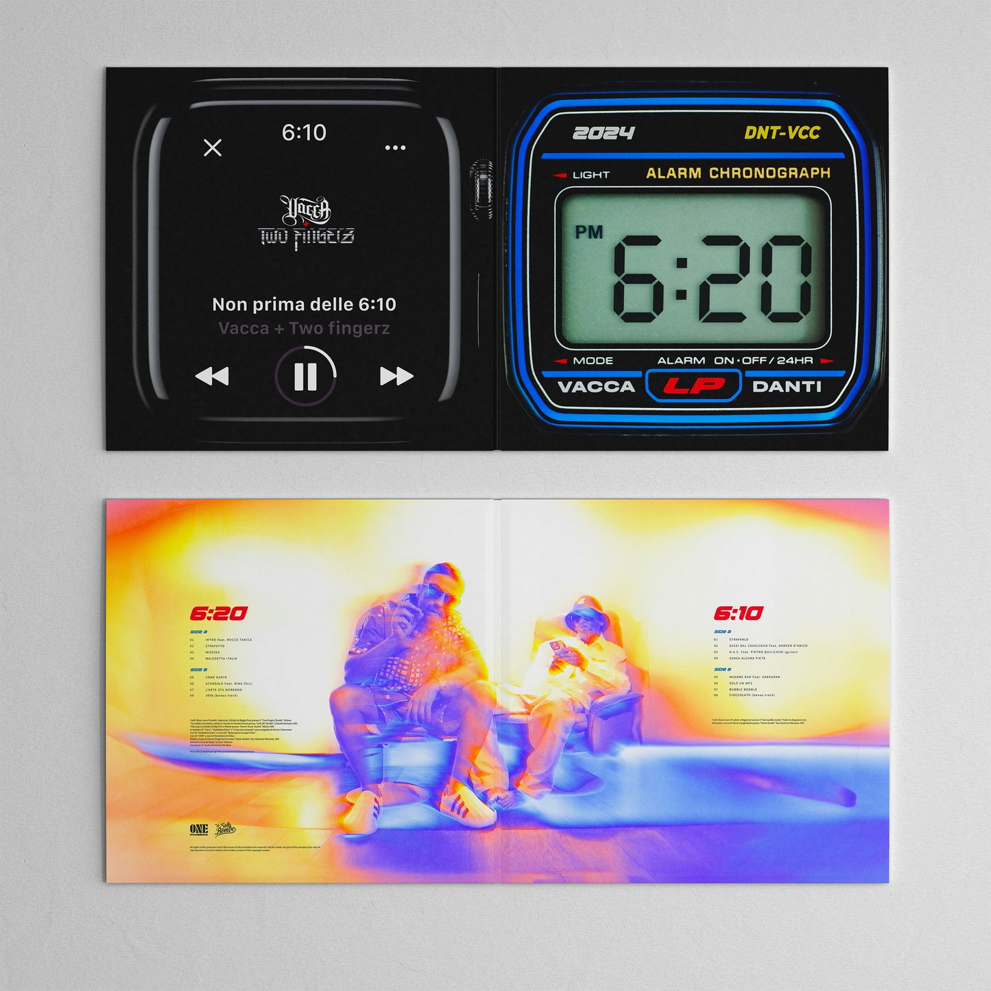 6:20 Doppio vinile AUTOGRAFATO zootropico ( 6:20 + 6:10 )